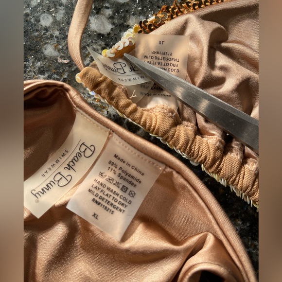 NWT beach bunny bikini Ariel extremely rare XL set - Picture 8 of 16